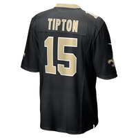 New Orleans Saints Mason Tipton Nike Black Team Game Jersey