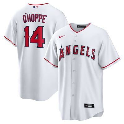 Los Angeles Angels Logan O'Hoppe Nike White Home Replica Jersey