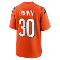 Cincinnati Bengals Chase Brown Orange jersey – view 3