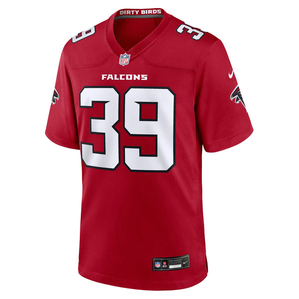 Atlanta Falcons Zacch Pickens Nike Red Team Game Jersey