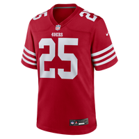 San Francisco 49ers Jack Jones Nike Scarlet Team Game Jersey