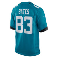Jacksonville Jaguars Brenden Bates Teal jersey – view 5