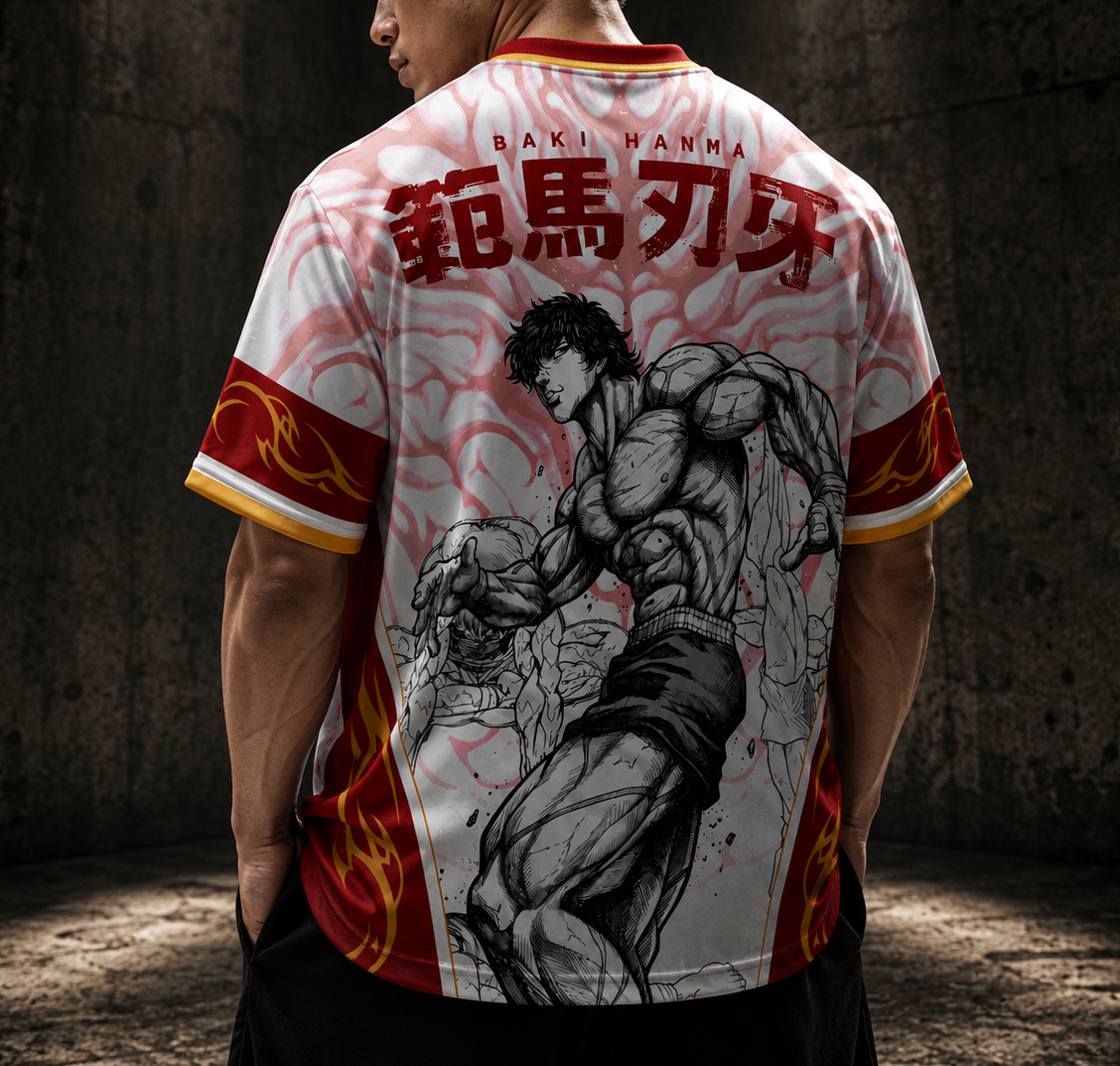 Baki Hanma Oversized Jersey