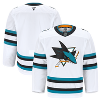 San Jose Sharks Fanatics White Away Authentic Pro Jersey