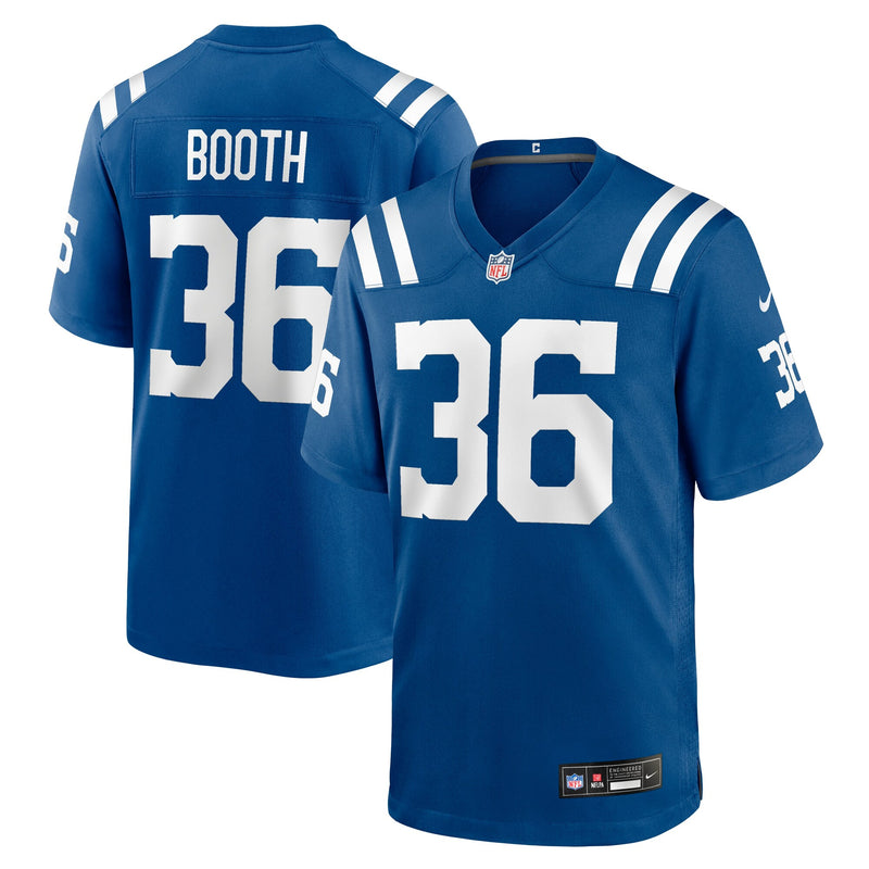 Indianapolis Colts Davon Booth Royal jersey – view 1