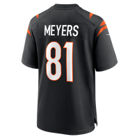 Cincinnati Bengals Dohnte Meyers Nike Black Team Game Jersey
