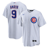 Chicago Cubs Miguel Amaya White jersey – view 2