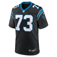 Carolina Panthers Stone Forsythe Black jersey – view 2