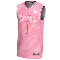 #1 Florida Gators GameDay Greats Lightweight Basketball Fashion Jersey - Pink