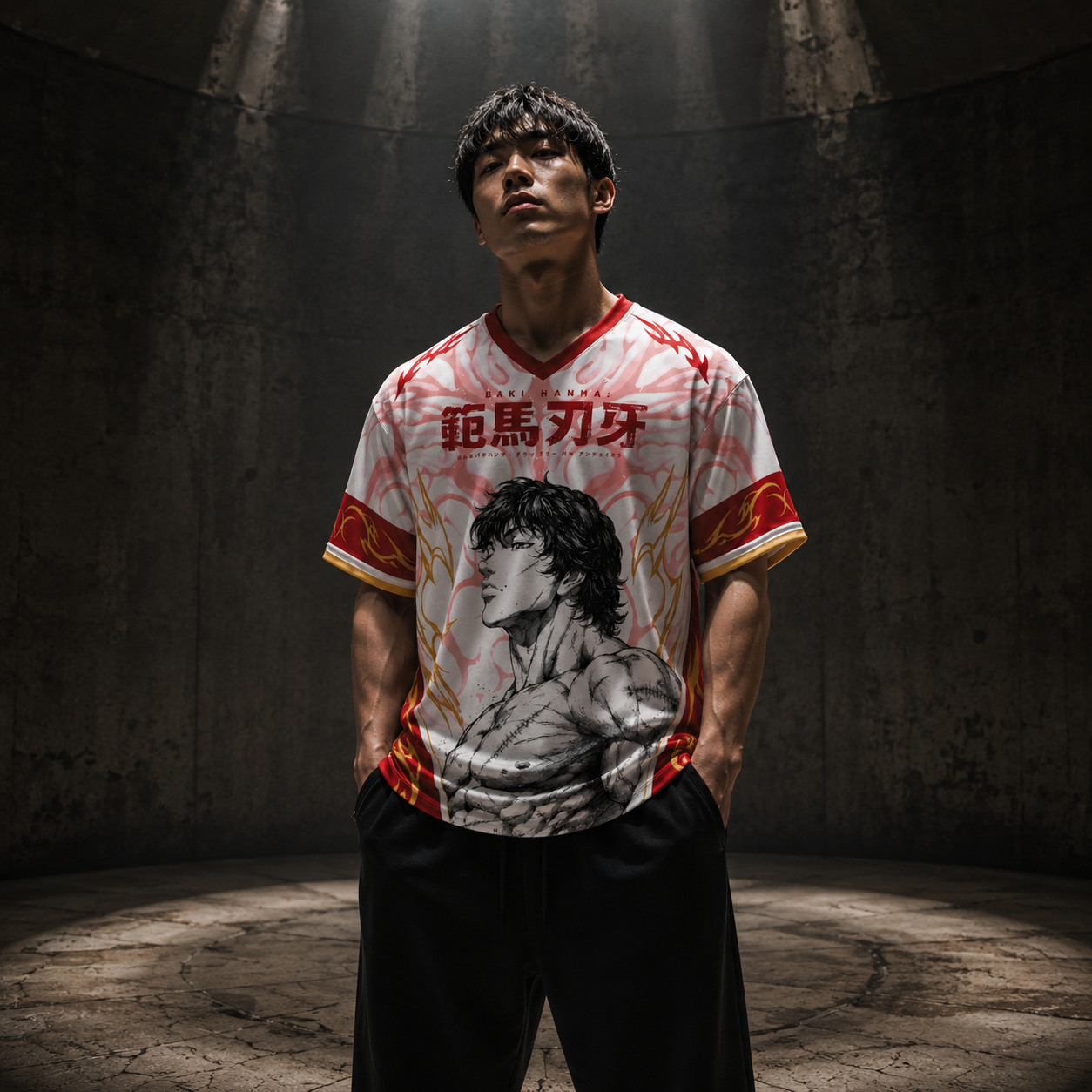 Baki Hanma Oversized Jersey