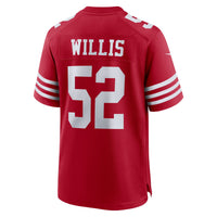 San Francisco 49ers Patrick Willis Scarlet jersey – view 3
