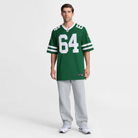 New York Jets Dylan Parham Green jersey – view 2