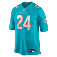 Miami Dolphins Marcellas Dial Jr. Aqua jersey – view 4