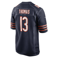 Chicago Bears Zavion Thomas Navy jersey – view 5
