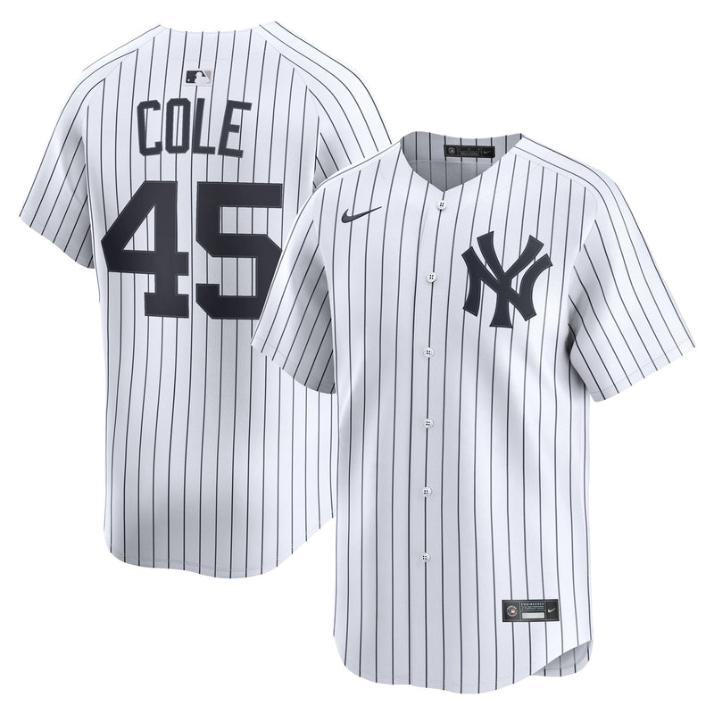 New York Yankees Gerrit Cole White jersey – view 1