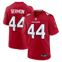 Atlanta Falcons Trey Sermon Red jersey – view 1