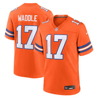 Denver Broncos Jaylen Waddle Orange jersey – view 1
