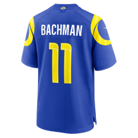 Los Angeles Rams Alex Bachman Nike Royal Team Game Jersey