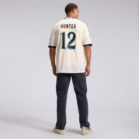 Jacksonville Jaguars Travis Hunter Nike Natural 2026 Rivalries Collection Game Jersey