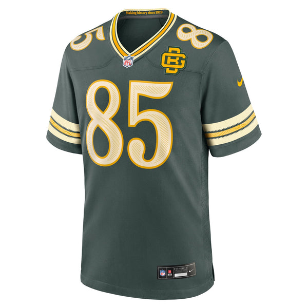 Green Bay Packers Tucker Kraft Nike Green 2026 Rivalries Collection Game Jersey