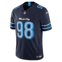 Tennessee Titans Jeffery Simmons Nike Navy 2026 Rivalries Collection Printed Limited Jersey