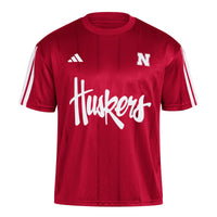 Nebraska Huskers adidas Soccer Fashion Jersey - Red
