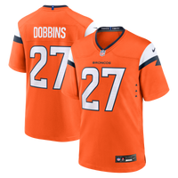 Denver Broncos J.K. Dobbins Nike Orange Team Game Jersey