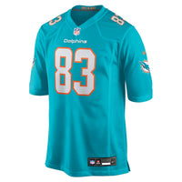 Miami Dolphins Caleb Murphy Aqua jersey – view 4