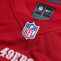 San Francisco 49ers James Thompson Jr Nike Scarlet Team Game Jersey