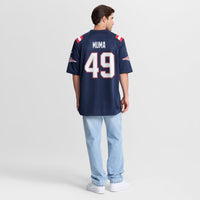 New England Patriots Chad Muma Nike Navy Team Game Jersey