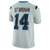 Detroit Lions Amon-Ra St. Brown Nike Silver 2026 Rivalries Collection Printed Limited Jersey