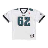 Philadelphia Eagles Jason Kelce Mitchell & Ness White 2011 Authentic Throwback Jersey