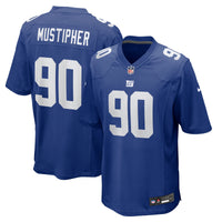 New York Giants PJ Mustipher Royal jersey – view 1