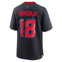 Houston Texans Marvin Harrison Jr. Navy jersey – view 3