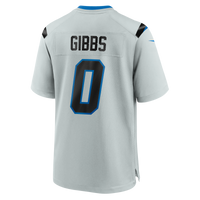 Detroit Lions Jahmyr Gibbs Nike Silver 2026 Rivalries Collection Game Jersey