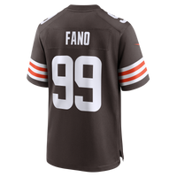 Cleveland Browns Logan Fano Nike Brown Team Game Jersey