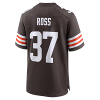 Cleveland Browns D'Angelo Ross Nike Brown Team Game Jersey