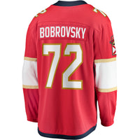Florida Panthers Sergei Bobrovsky Fanatics Red Breakaway Player Jersey