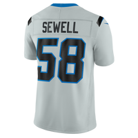 Detroit Lions Penei Sewell Nike Silver 2026 Rivalries Collection Printed Limited Jersey