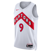 Toronto Raptors Nike Association Edition Swingman Jersey - White - RJ Barrett -