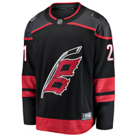 Carolina Hurricanes Alexander Nikishin Fanatics Black Home Breakaway Jersey