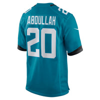 Jacksonville Jaguars Ameer Abdullah Teal jersey – view 5