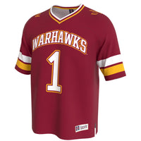 ULM Warhawks GameDay Greats Lightweight Collegiate Football Fashion Jersey - Maroon