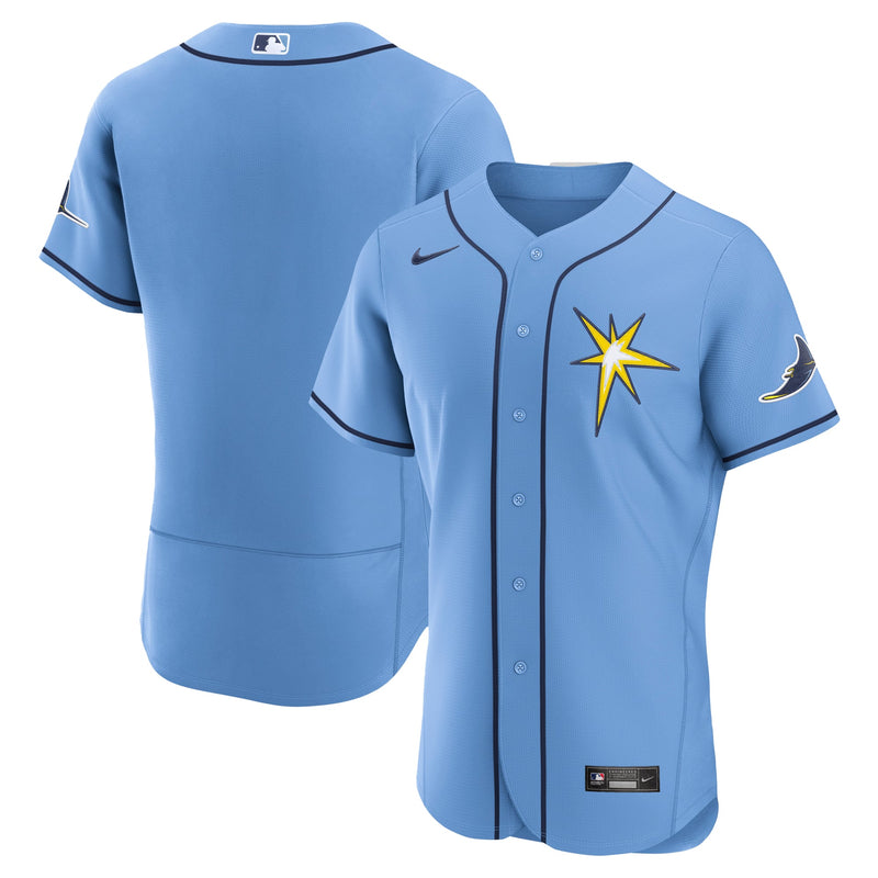 Tampa Bay Rays Nike Light Blue Alternate Authentic Jersey