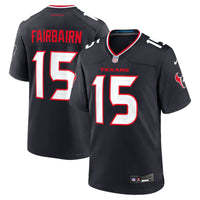 Houston Texans Ka'imi Fairbairn Nike Navy Team Game Jersey