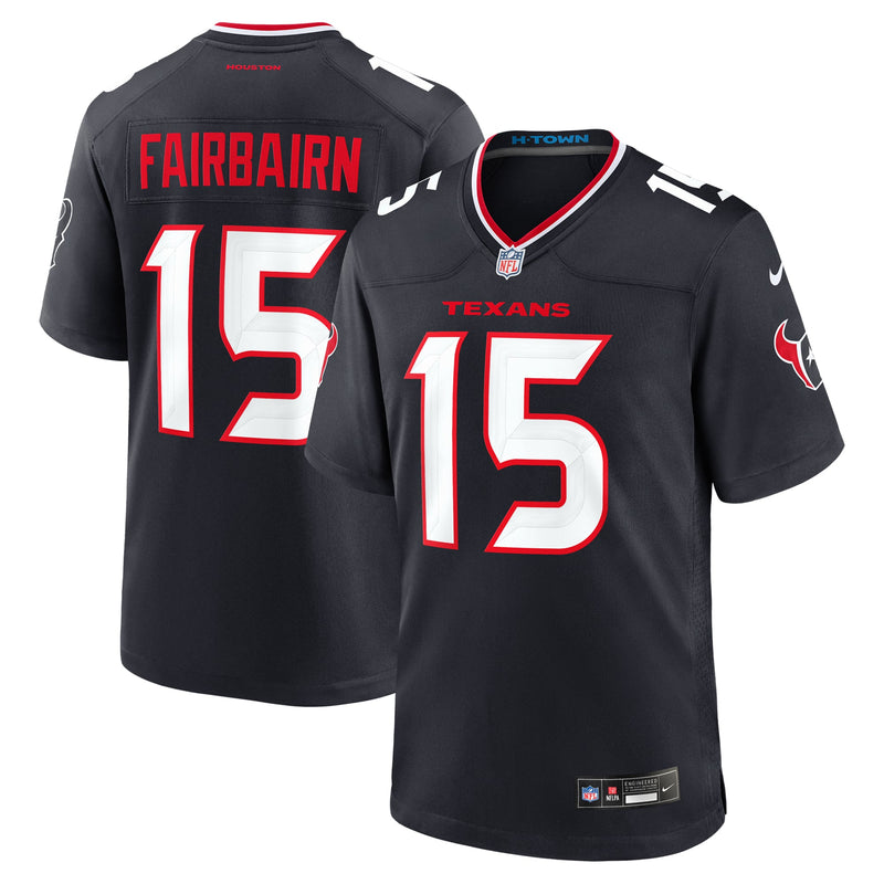 Houston Texans Ka'imi Fairbairn Nike Navy Team Game Jersey