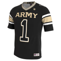 Army Black Knights GameDay Greats Lightweight Collegiate Football Blackout Fashion Jersey - Black