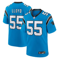 Carolina Panthers Devin Lloyd Blue jersey – view 1