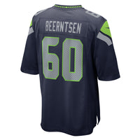 Seattle Seahawks Evan Beerntsen Navy jersey – view 3