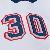 New York Rangers Henrik Lundqvist Mitchell & Ness White 2014 NHL Stadium Series Power Play Jersey